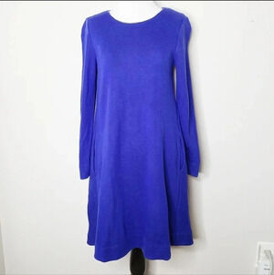 navy jersey dresses April Navy Jersey Midi Dress – Finery London main image 1